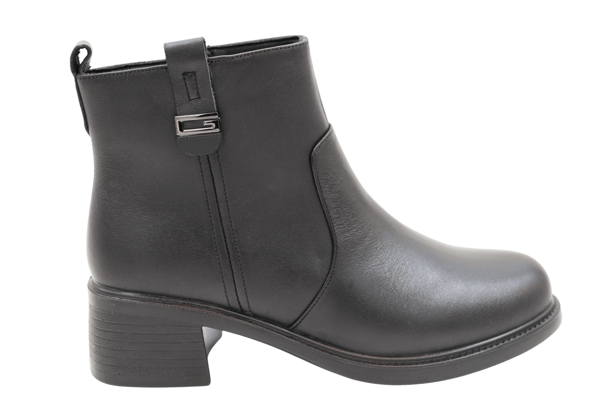 Ghete Dama Piele Naturala Stephano FENI 4915503 - Stephano - amely.ro