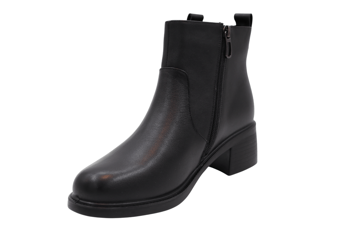 Ghete Dama Piele Naturala Stephano FENI 4915503 - Stephano - amely.ro