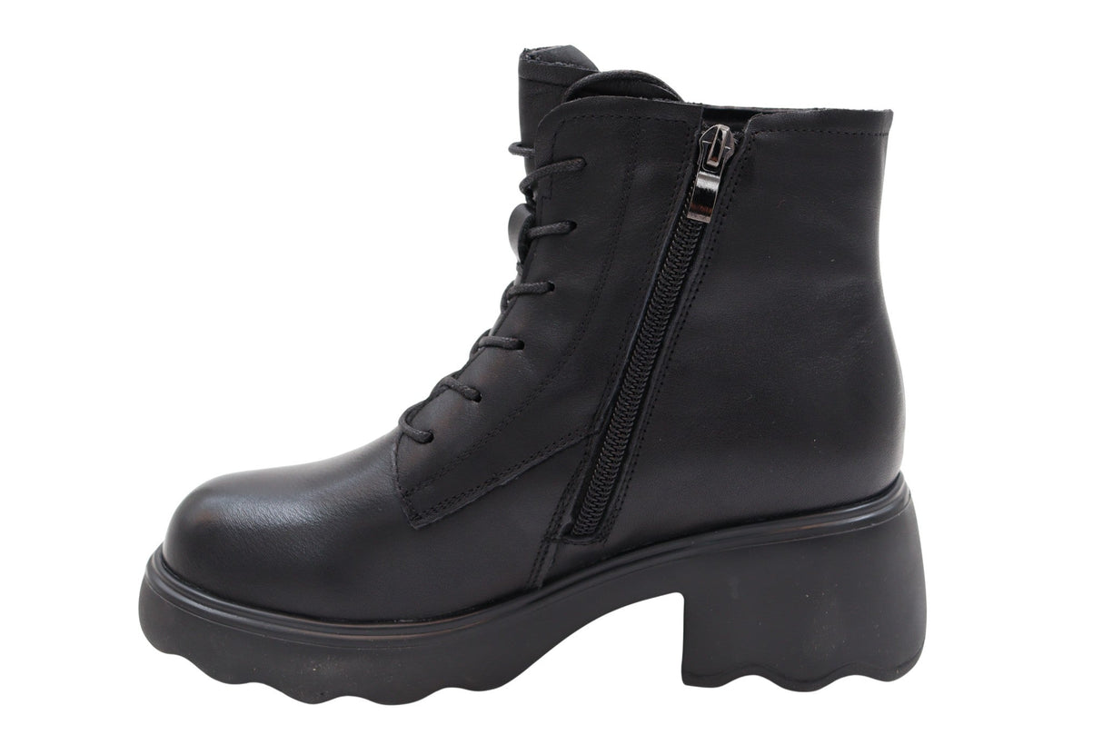 Ghete Dama Piele Naturala Stephano FENI 5008 - Stephano - amely.ro