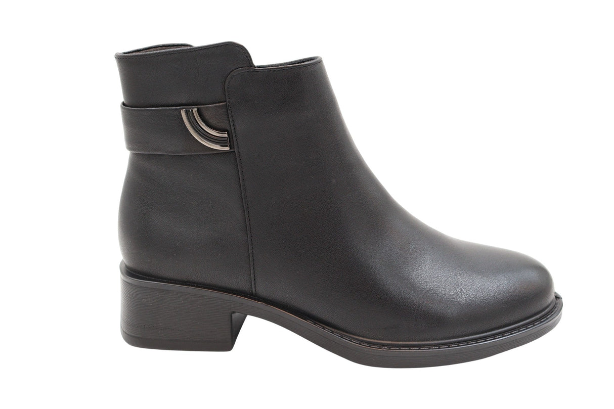 Ghete Dama Piele Naturala Stephano FENI 52131 - Stephano - amely.ro