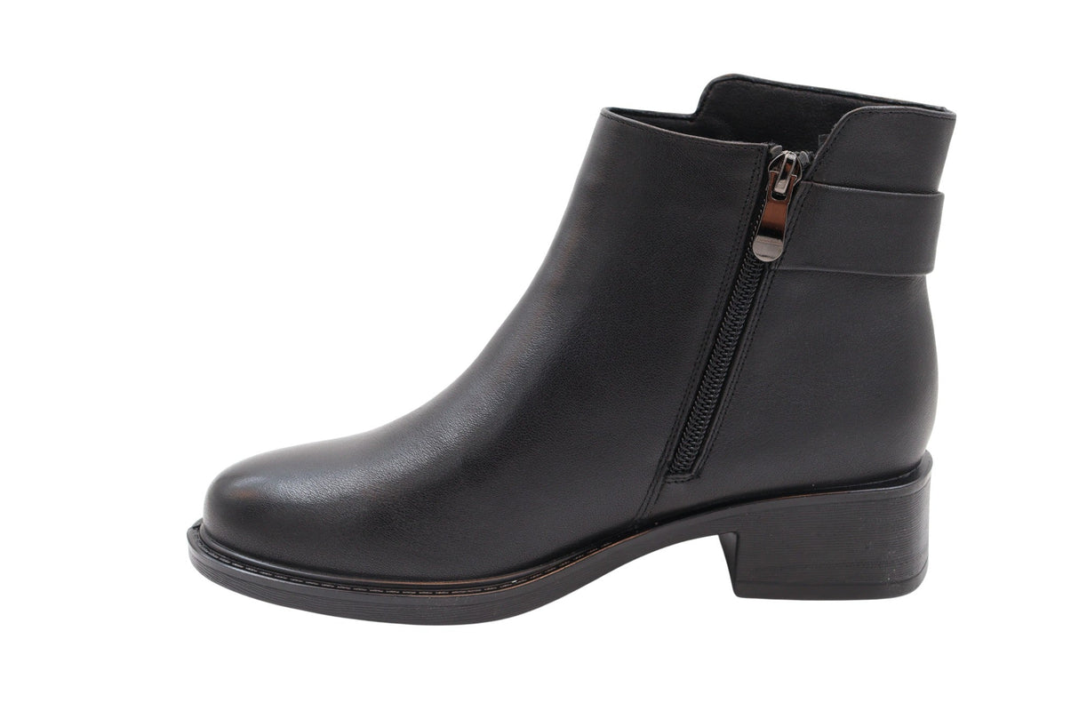 Ghete Dama Piele Naturala Stephano FENI 52131 - Stephano - amely.ro
