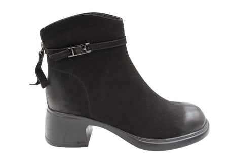 Ghete Dama Piele Naturala Stephano FENI 6970 - Stephano - amely.ro