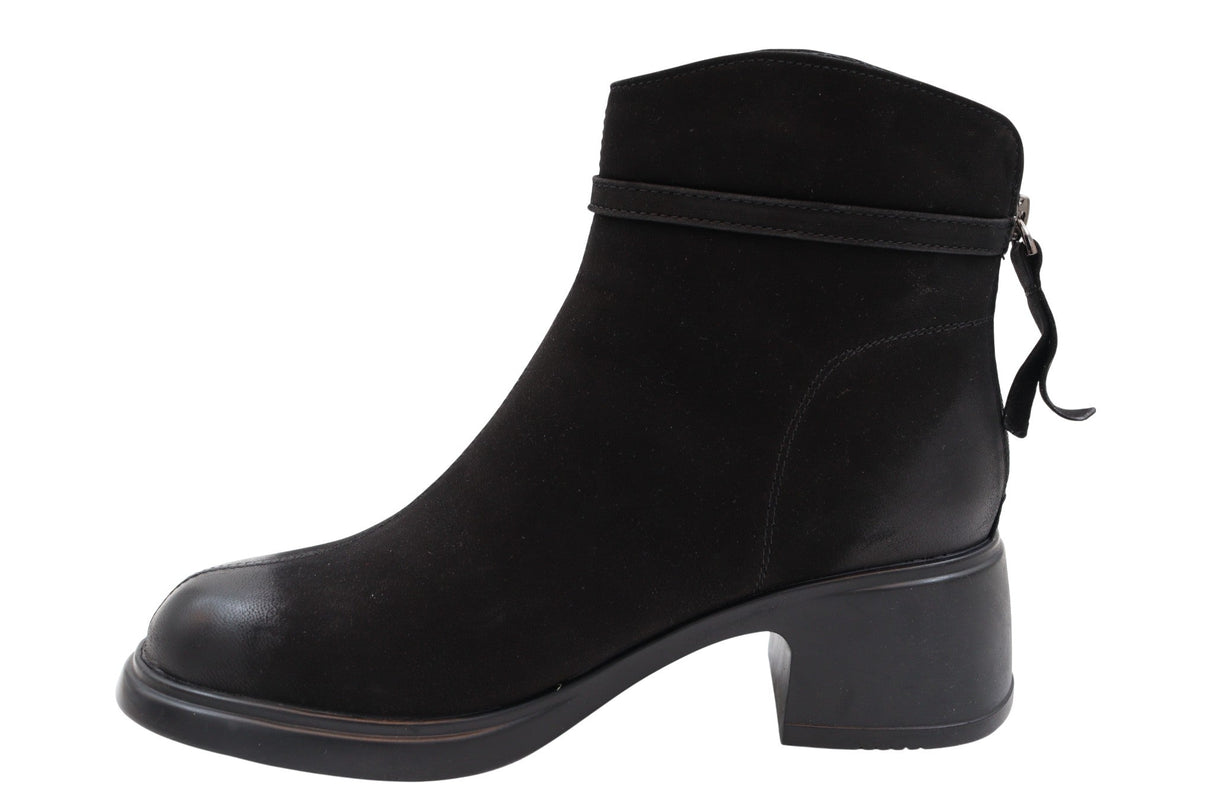 Ghete Dama Piele Naturala Stephano FENI 6970 - Stephano - amely.ro