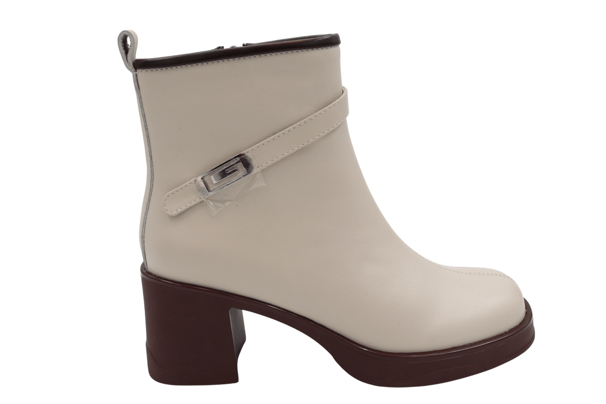 Ghete Dama Piele Naturala Stephano FENI 8002 - Stephano - amely.ro