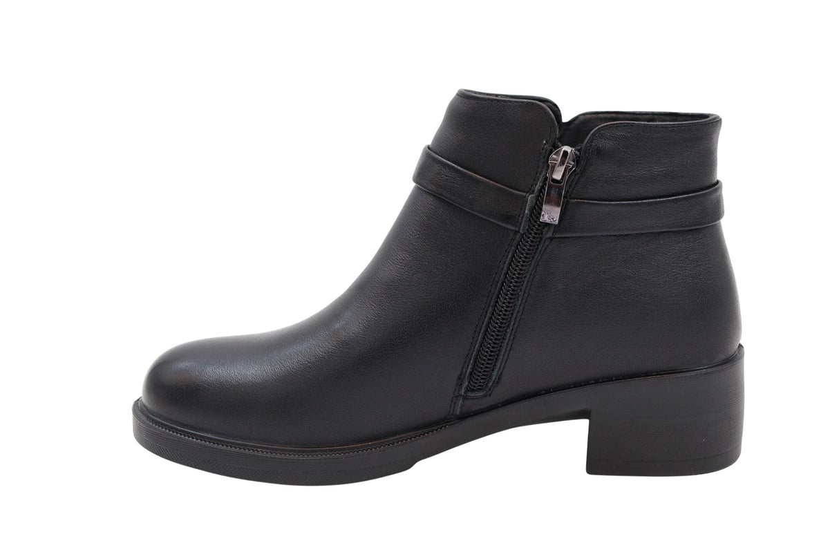 Ghete Dama Piele Naturala Stephano FENI 8012 - Stephano - amely.ro