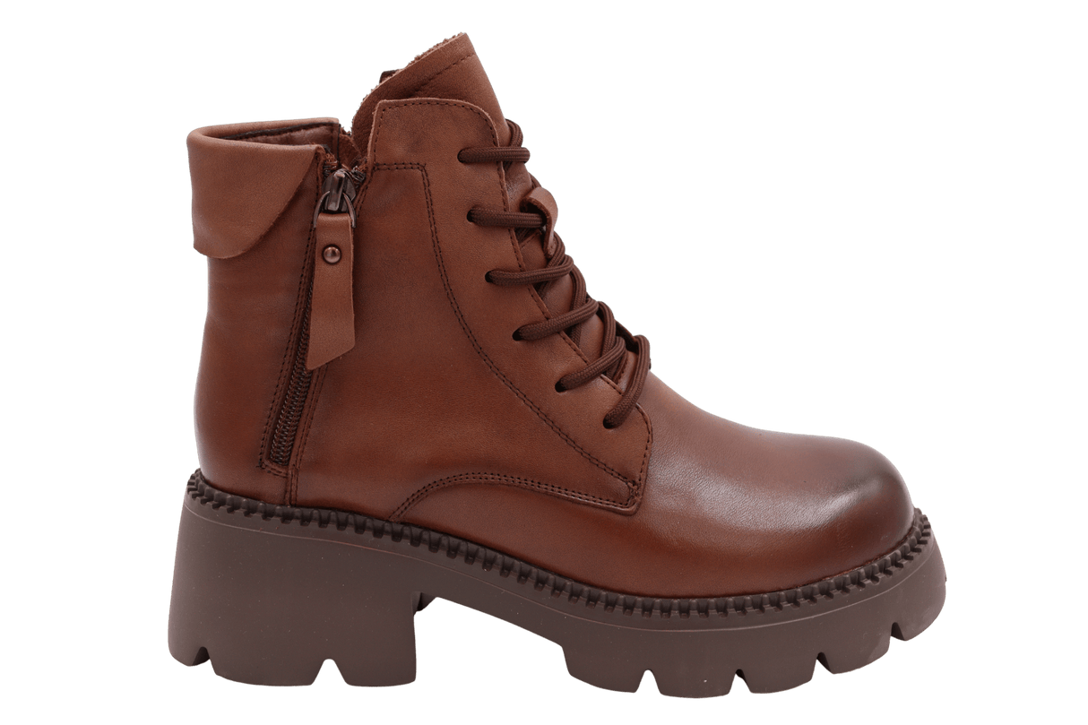 Ghete Dama Piele Naturala Stephano FENI 8099 - Stephano - amely.ro