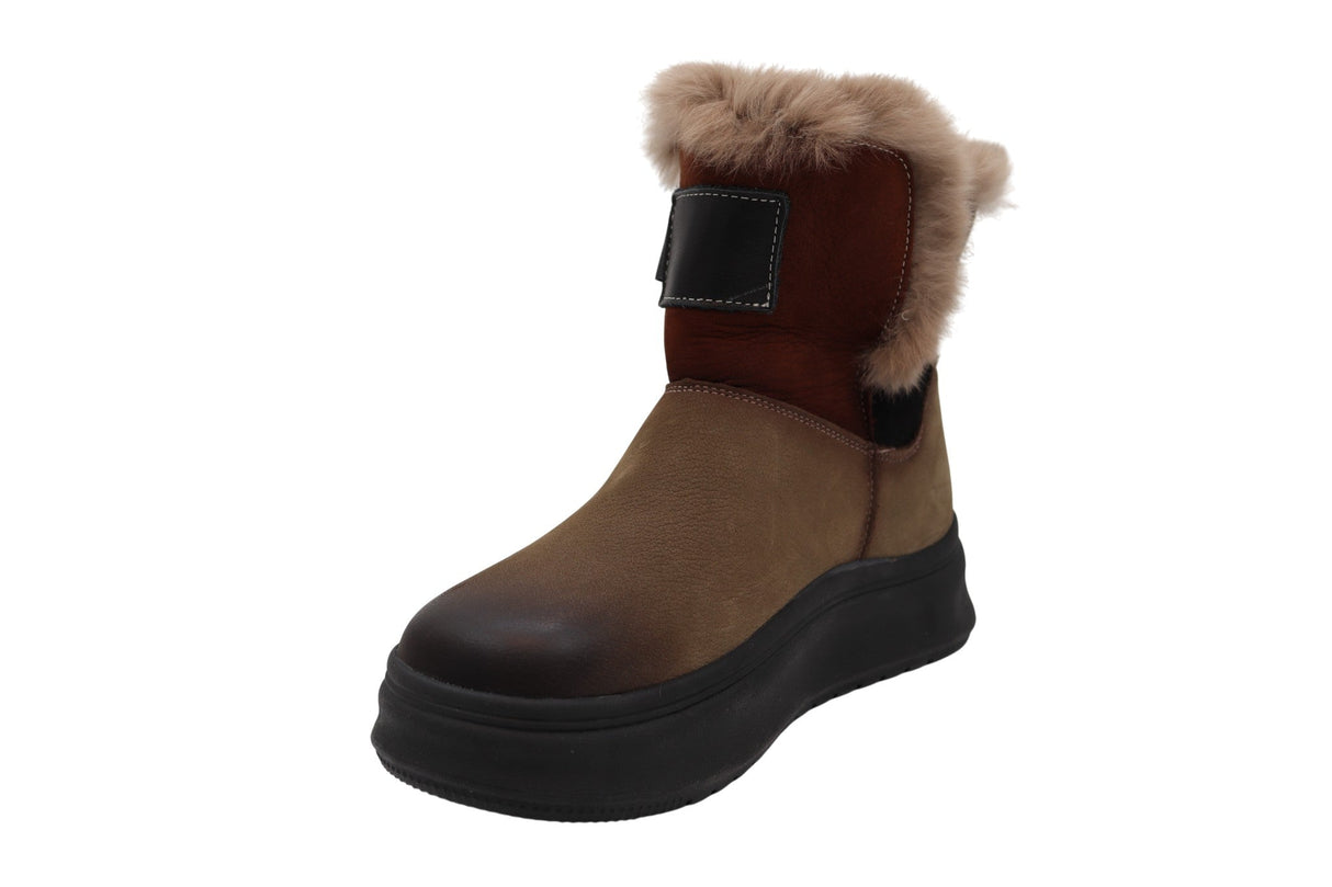 Ghete Dama Piele Naturala Stephano FENI 9981YM - Stephano - amely.ro