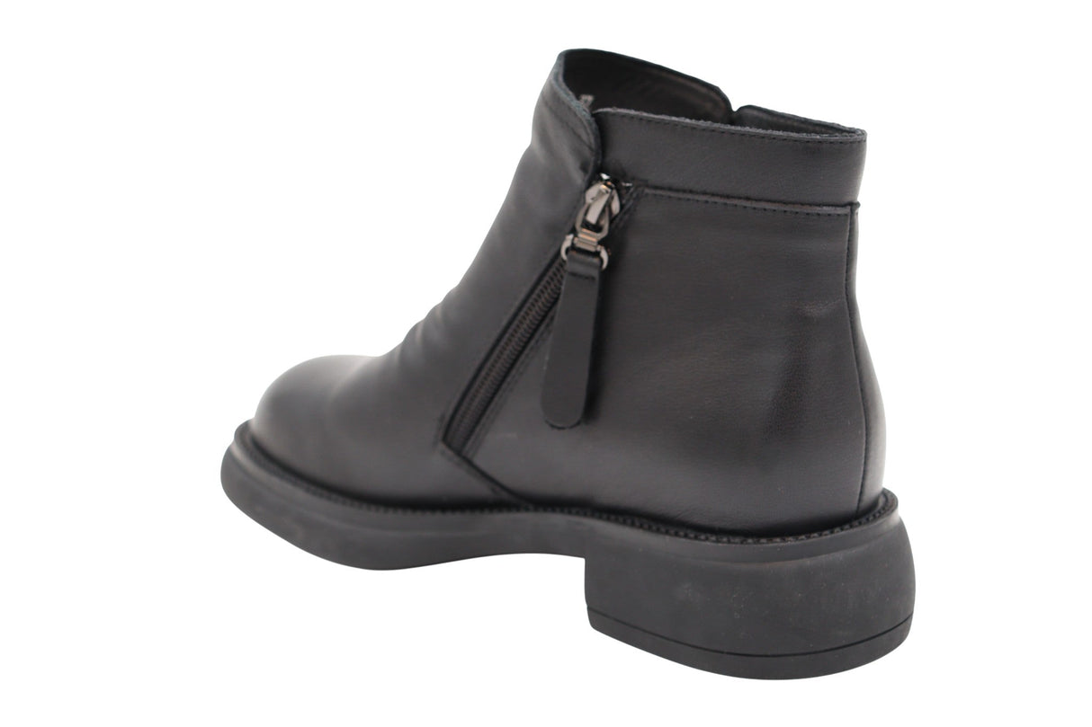 Ghete Dama Piele Naturala Stephano FENI 9A819 - Stephano - amely.ro