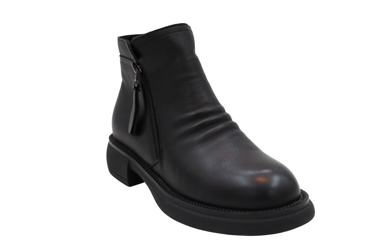 Ghete Dama Piele Naturala Stephano FENI 9A819 - Stephano - amely.ro