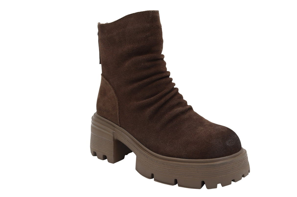 Ghete Dama Piele Naturala Stephano FENI D28 - Stephano - amely.ro