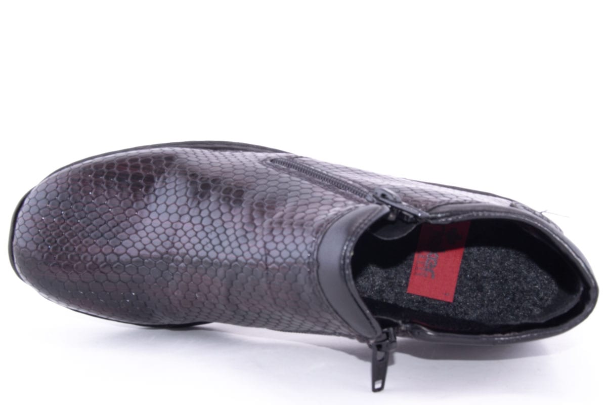 Ghete Dama Rieker Lacuit Riek 58392 /Borl - Rieker - amely.ro