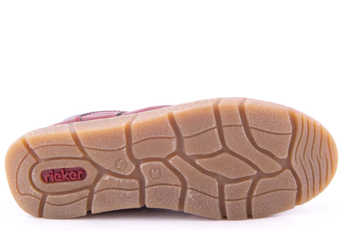 Ghete Dama Rieker Piele Ecologica Riek N1731 /Vis - Rieker - amely.ro