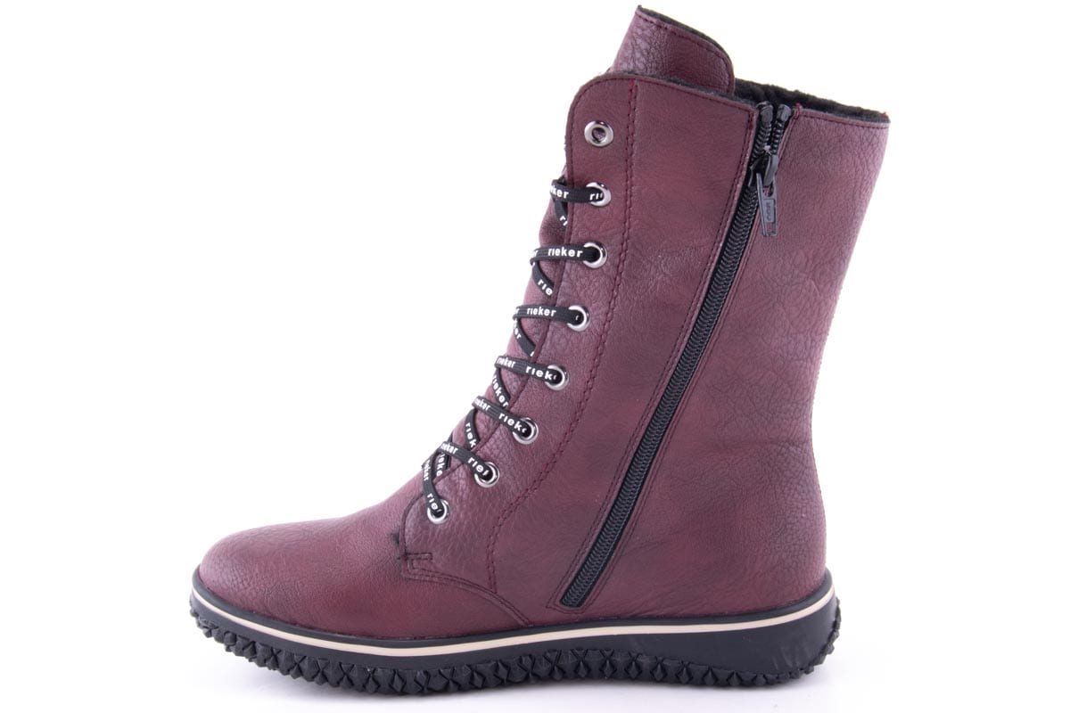 Ghete Dama Rieker Piele Ecologica Riek Z4248 /Bor - Rieker - amely.ro