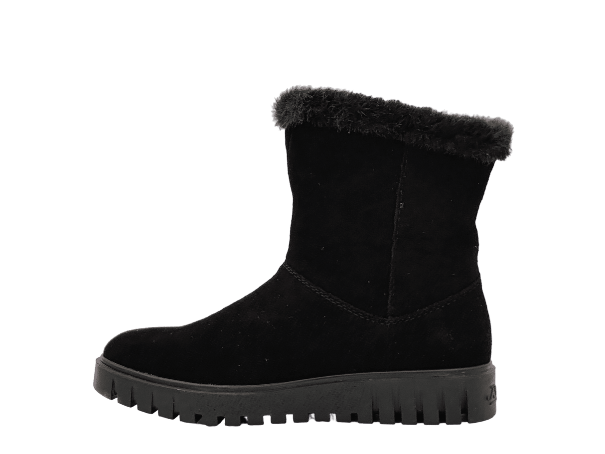 Ghete Dama Rieker Piele Naturala Intoarsa Riek Y3470 - Rieker - amely.ro
