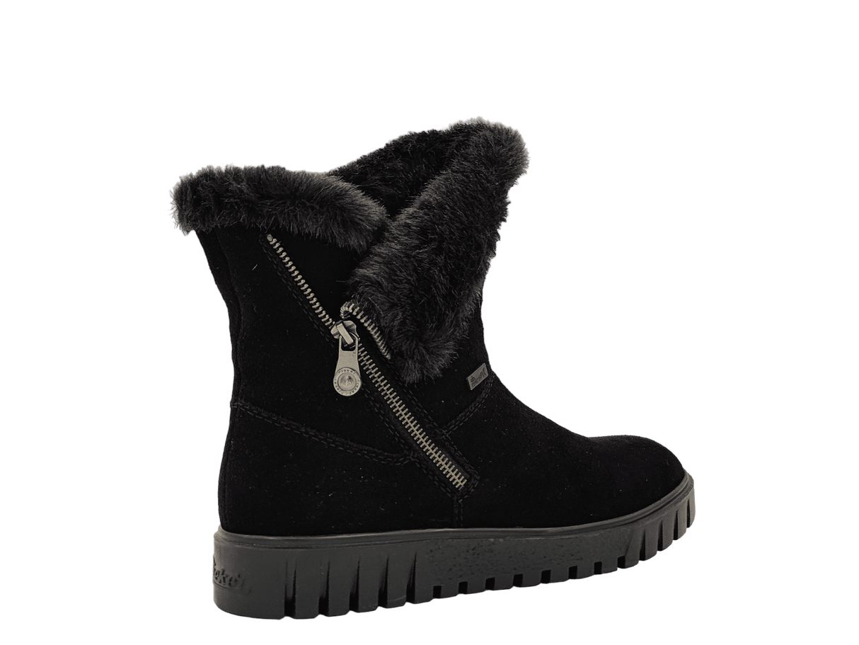 Ghete Dama Rieker Piele Naturala Intoarsa Riek Y3470 - Rieker - amely.ro