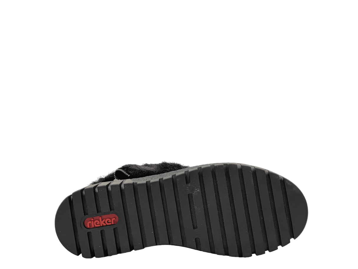 Ghete Dama Rieker Piele Naturala Intoarsa Riek Y3470 - Rieker - amely.ro