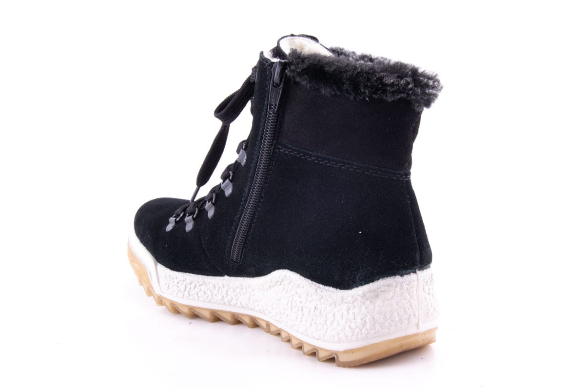 Ghete Dama Rieker Piele Naturala Intoarsa Riek Y4733 /Nv - Rieker - amely.ro