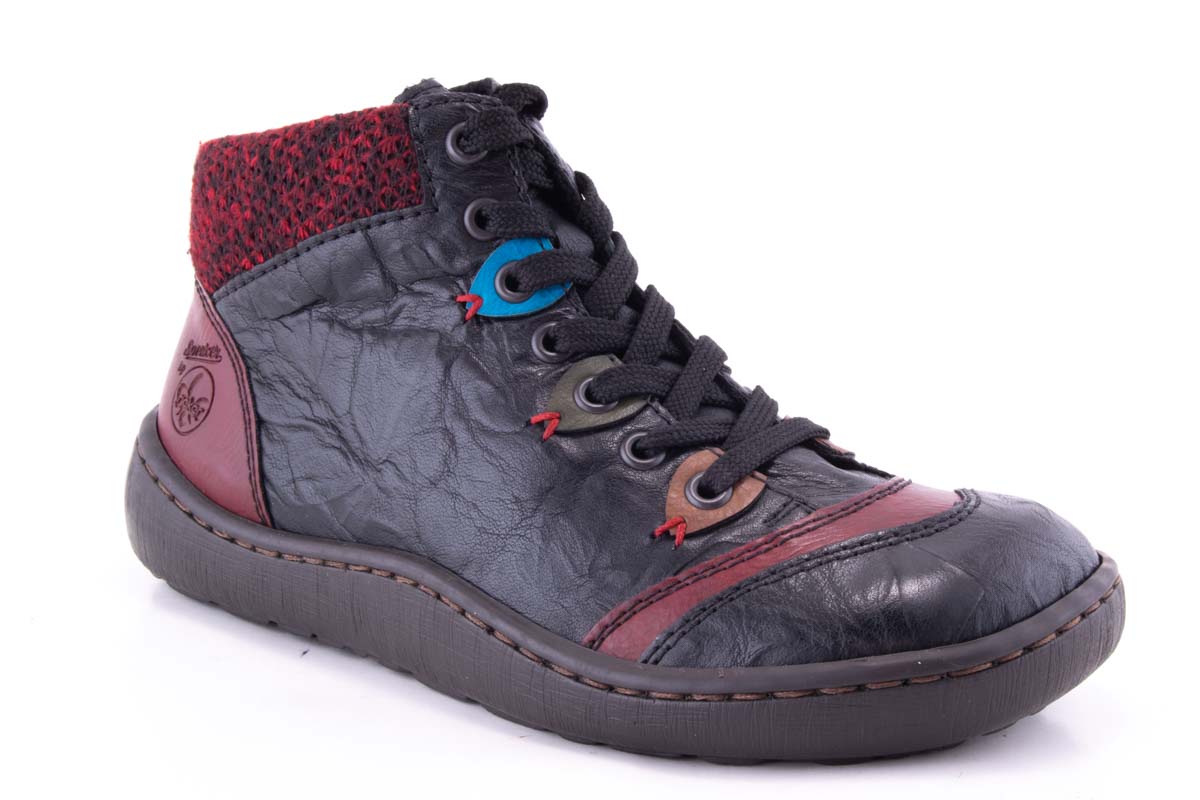 Ghete Dama Rieker Piele Naturala Riek 44430/N - Rieker - amely.ro