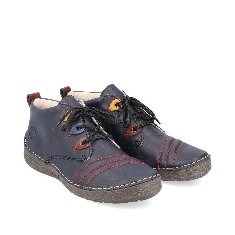 Ghete Dama Rieker Piele Naturala Riek 52509 - Rieker - amely.ro