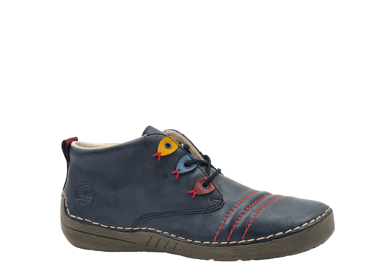 Ghete Dama Rieker Piele Naturala Riek 52509 - Rieker - amely.ro