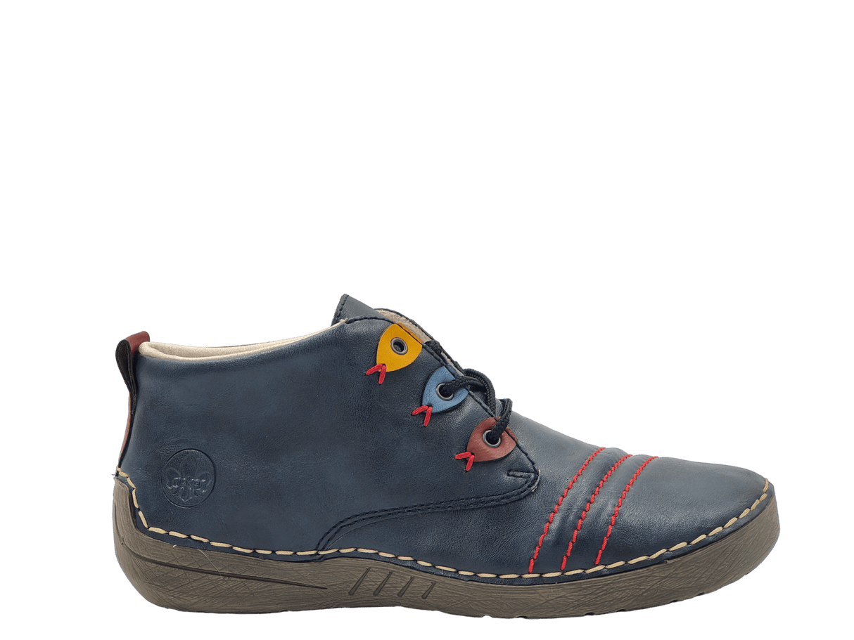 Ghete Dama Rieker Piele Naturala Riek 52509 - Rieker - amely.ro