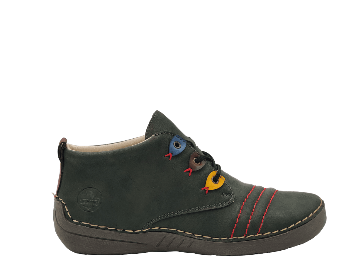Ghete Dama Rieker Piele Naturala Riek 52509 - Rieker - amely.ro
