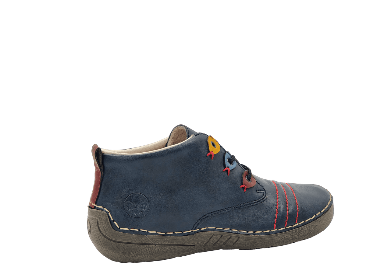 Ghete Dama Rieker Piele Naturala Riek 52509 - Rieker - amely.ro