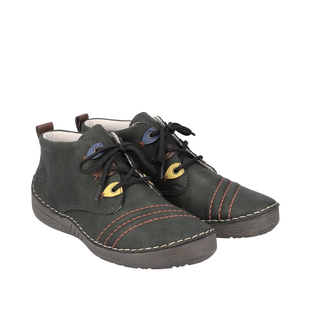 Ghete Dama Rieker Piele Naturala Riek 52509 - Rieker - amely.ro