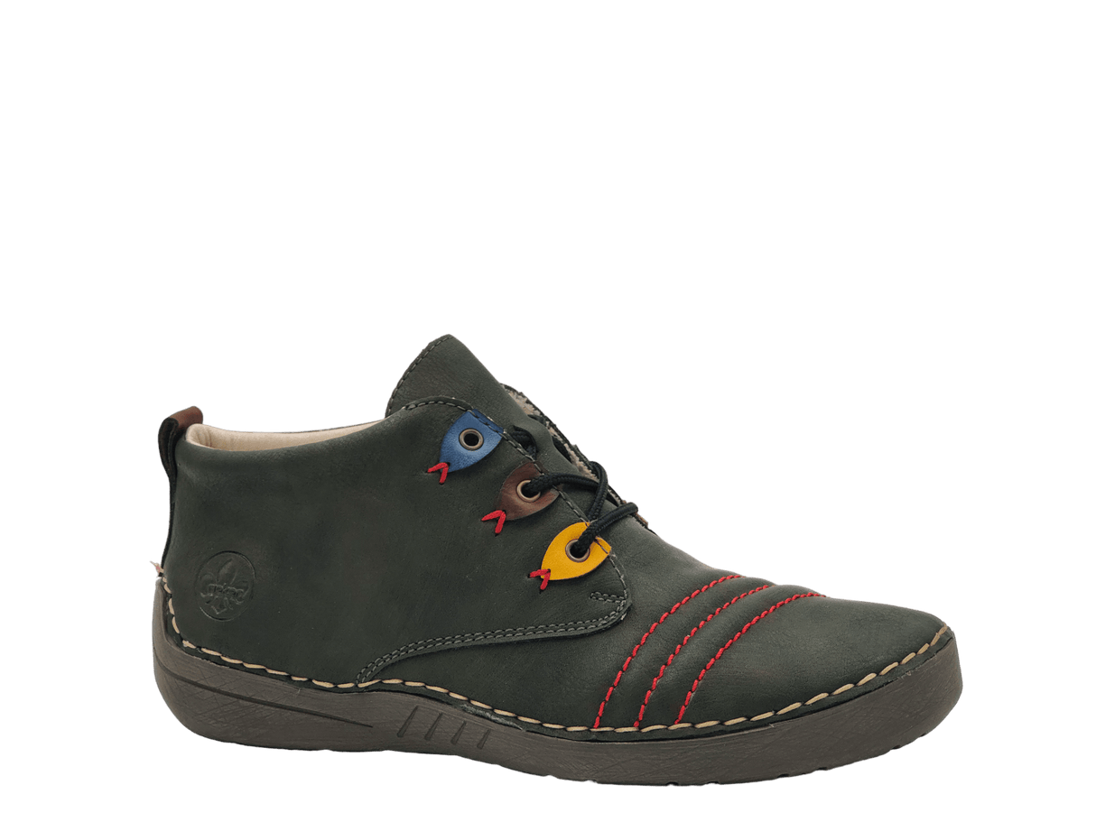 Ghete Dama Rieker Piele Naturala Riek 52509 - Rieker - amely.ro