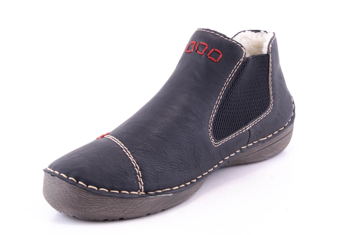 Ghete Dama Rieker Piele Naturala Riek 52590 /N - Rieker - amely.ro