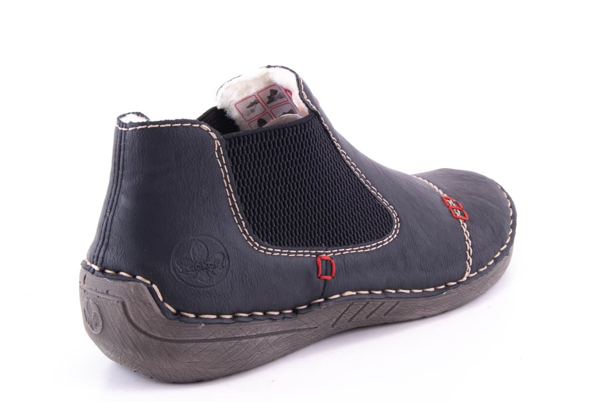 Ghete Dama Rieker Piele Naturala Riek 52590 /N - Rieker - amely.ro