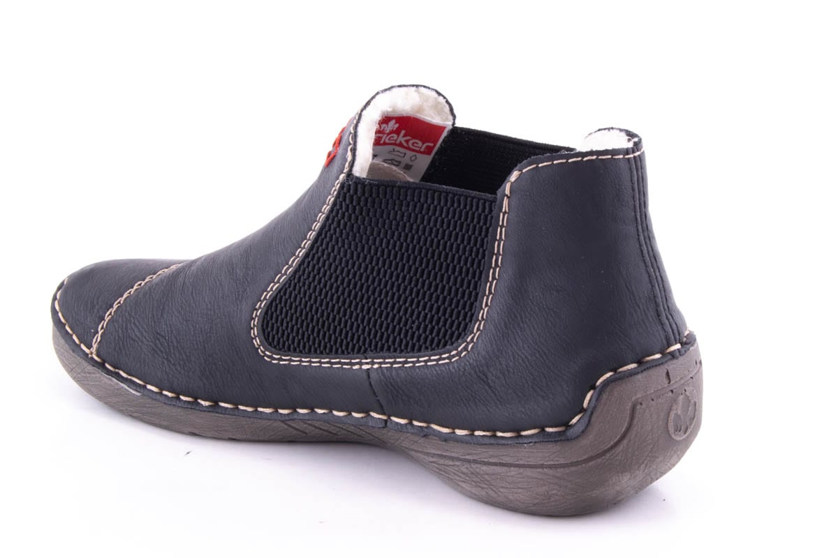 Ghete Dama Rieker Piele Naturala Riek 52590 /N - Rieker - amely.ro
