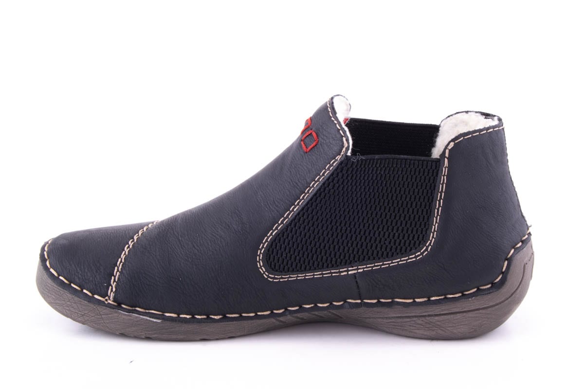 Ghete Dama Rieker Piele Naturala Riek 52590 /N - Rieker - amely.ro