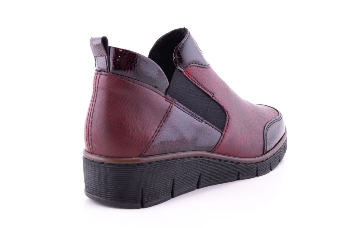 Ghete Dama Rieker Piele Naturala Riek 53786 /Bor - Rieker - amely.ro