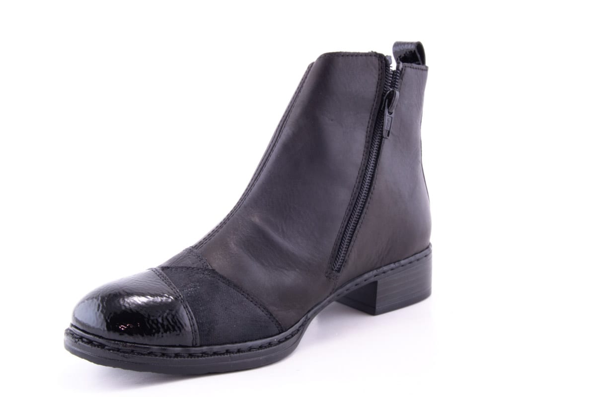 Ghete Dama Rieker Piele Naturala Riek 73477 /N - Rieker - amely.ro