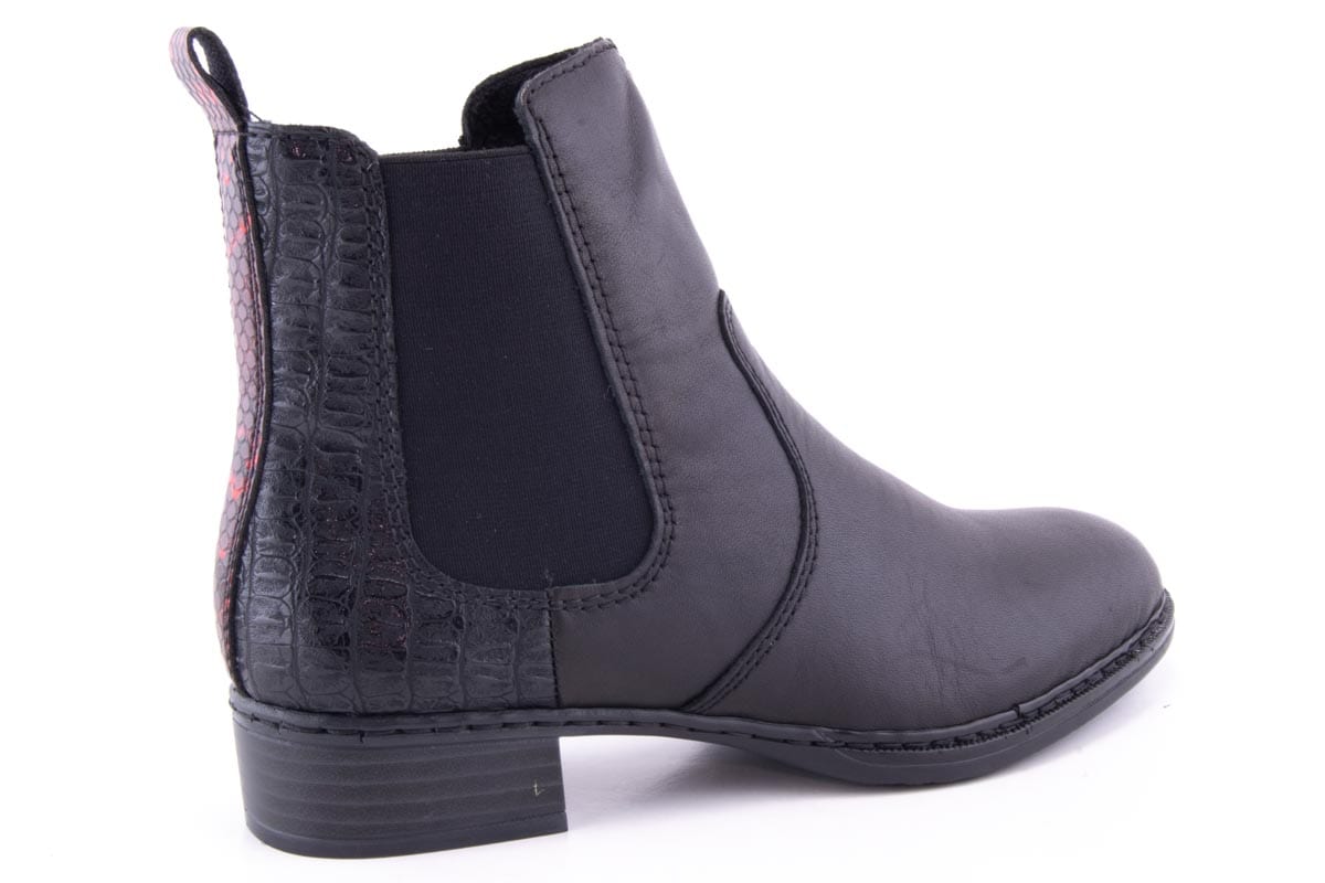 Ghete Dama Rieker Piele Naturala Riek 73494 /N - Rieker - amely.ro