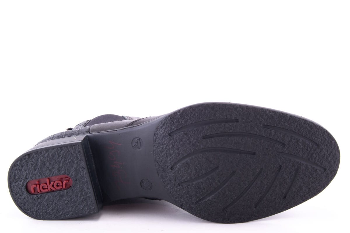 Ghete Dama Rieker Piele Naturala Riek 73494 /N - Rieker - amely.ro
