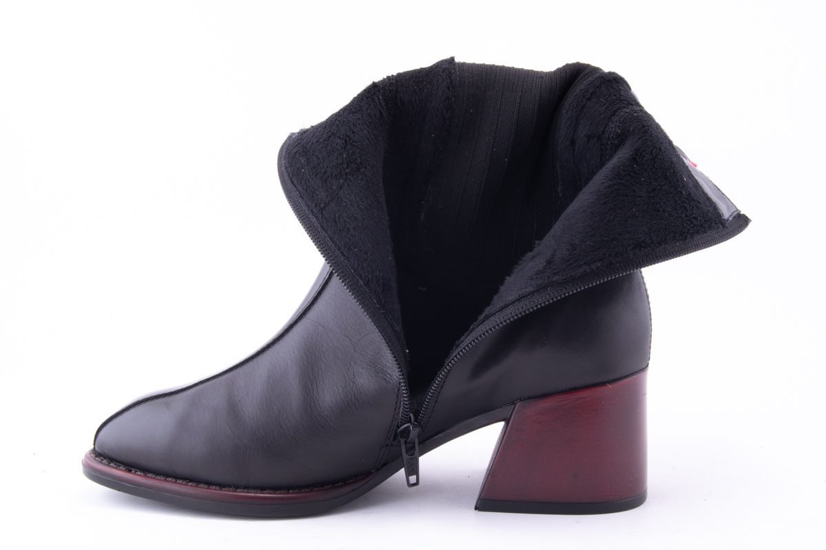 Ghete Dama Rieker Piele Naturala Riek 79370 /N - Rieker - amely.ro