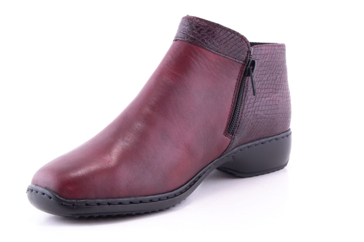 Ghete Dama Rieker Piele Naturala Riek L3881 /Vis - Rieker - amely.ro