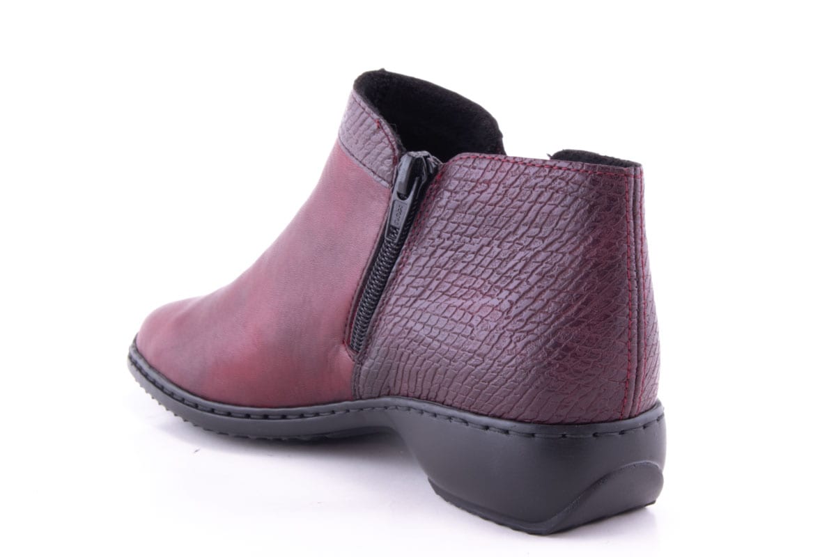 Ghete Dama Rieker Piele Naturala Riek L3881 /Vis - Rieker - amely.ro