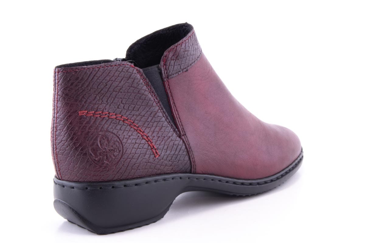 Ghete Dama Rieker Piele Naturala Riek L3881 /Vis - Rieker - amely.ro