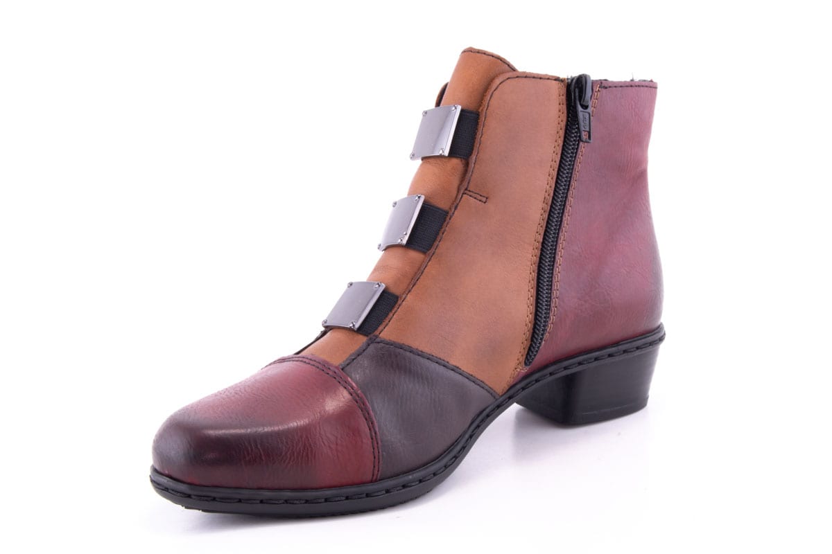 Ghete Dama Rieker Piele Naturala Riek Y0764/Col - Rieker - amely.ro