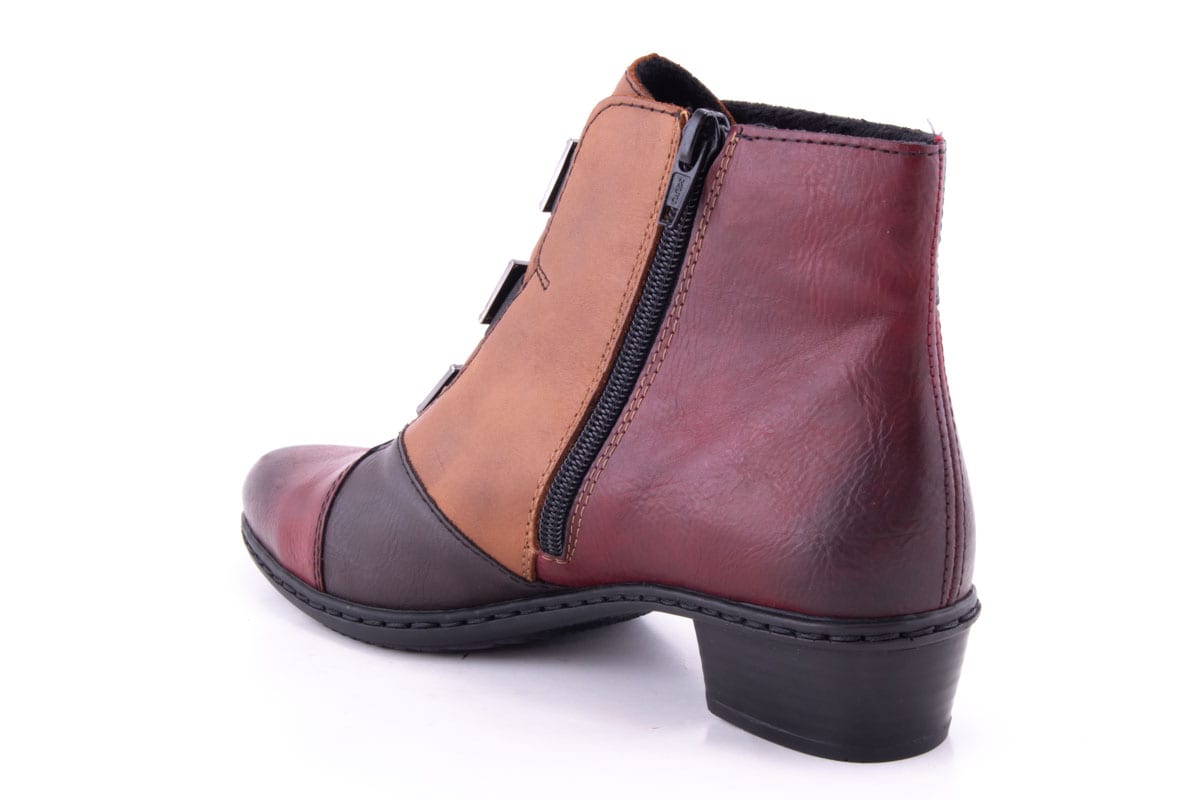 Ghete Dama Rieker Piele Naturala Riek Y0764/Col - Rieker - amely.ro