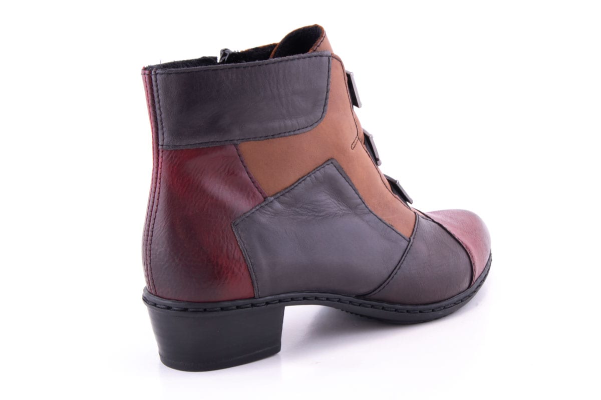 Ghete Dama Rieker Piele Naturala Riek Y0764/Col - Rieker - amely.ro