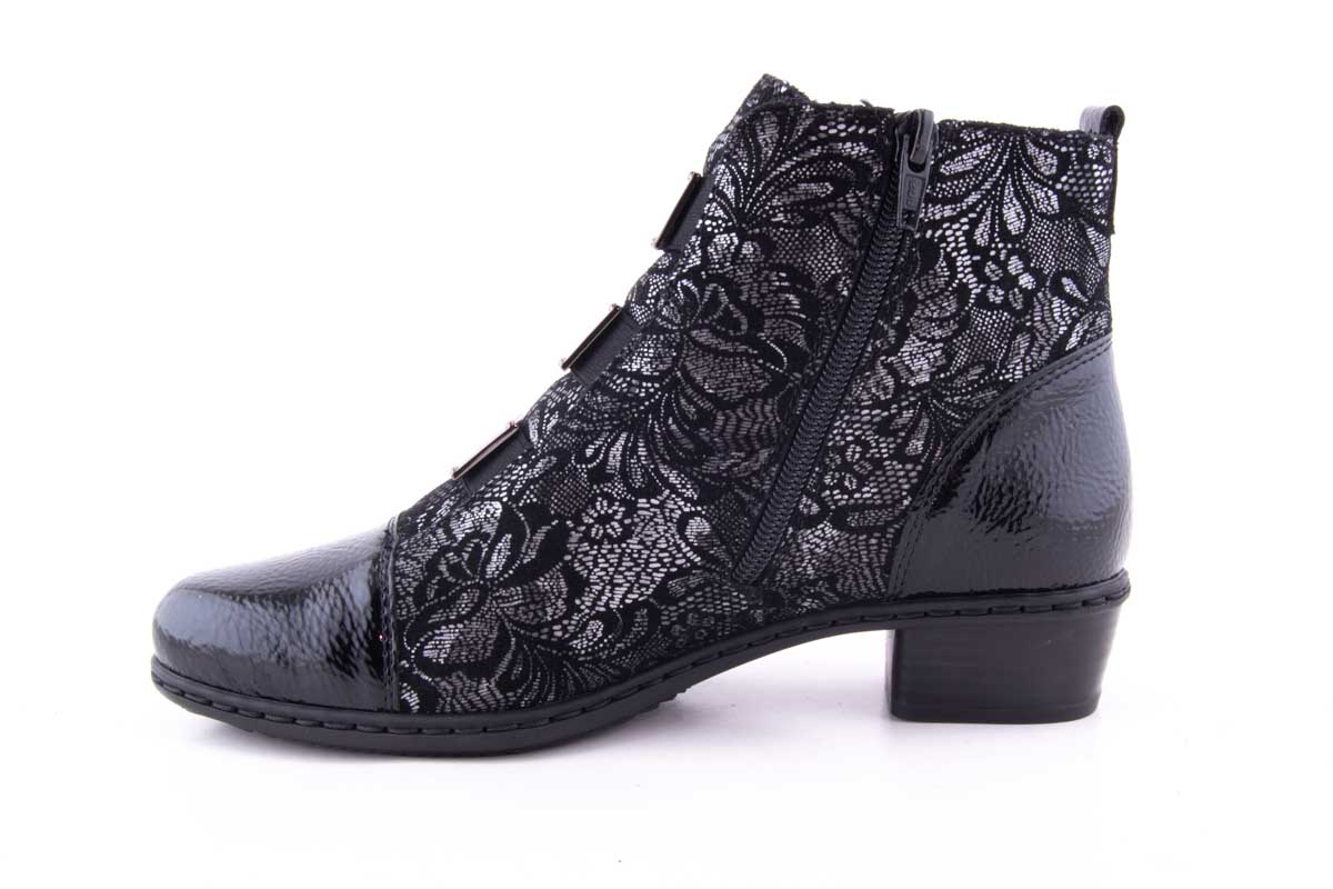 Ghete Dama Rieker Piele Naturala Riek Y07C9/N - Rieker - amely.ro