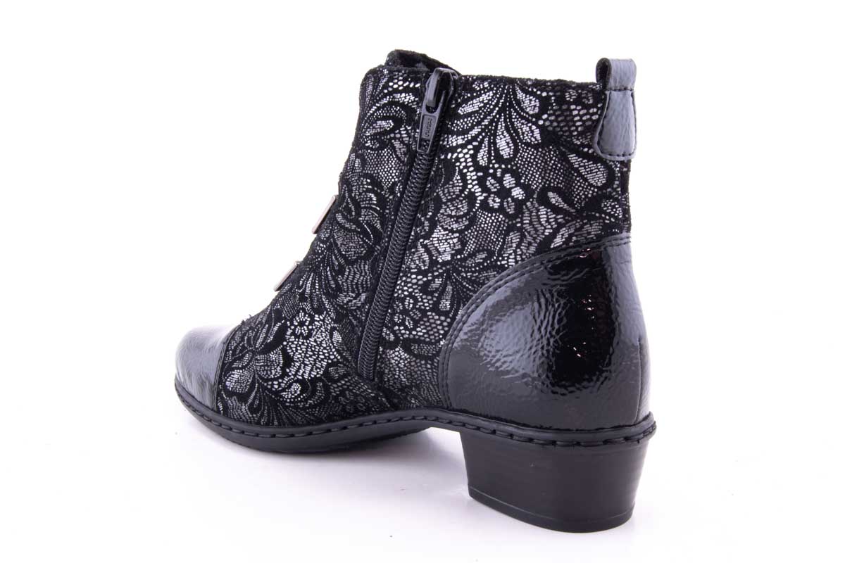 Ghete Dama Rieker Piele Naturala Riek Y07C9/N - Rieker - amely.ro