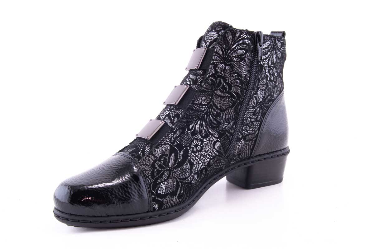 Ghete Dama Rieker Piele Naturala Riek Y07C9/N - Rieker - amely.ro