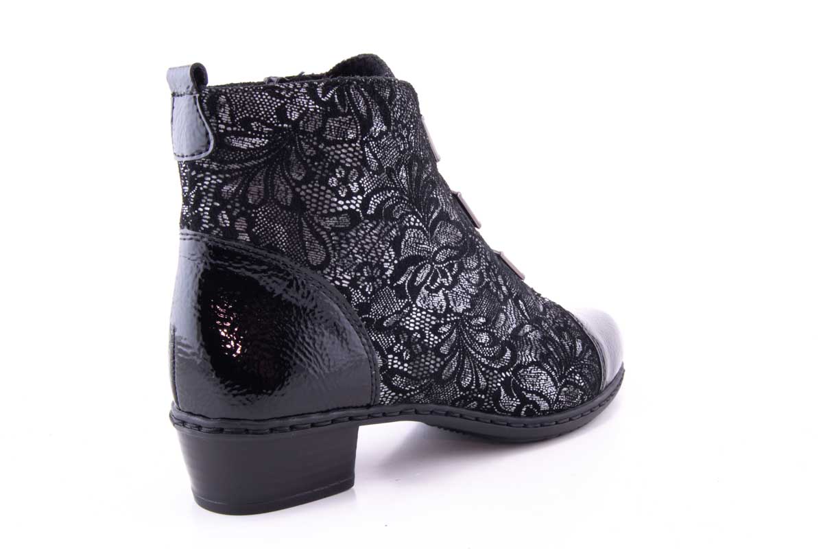 Ghete Dama Rieker Piele Naturala Riek Y07C9/N - Rieker - amely.ro