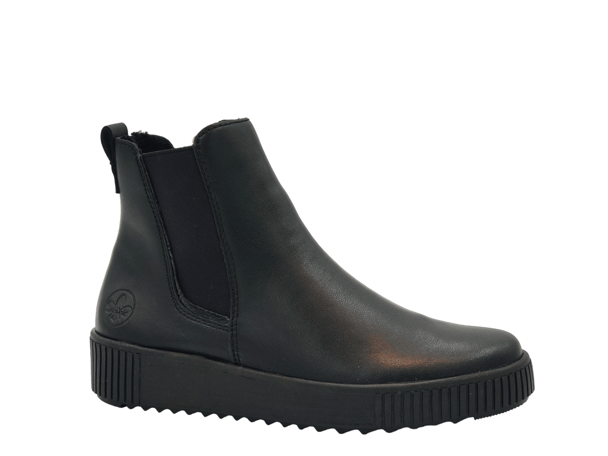 Ghete Dama Rieker Piele Naturala Riek Y6451 - Rieker - amely.ro