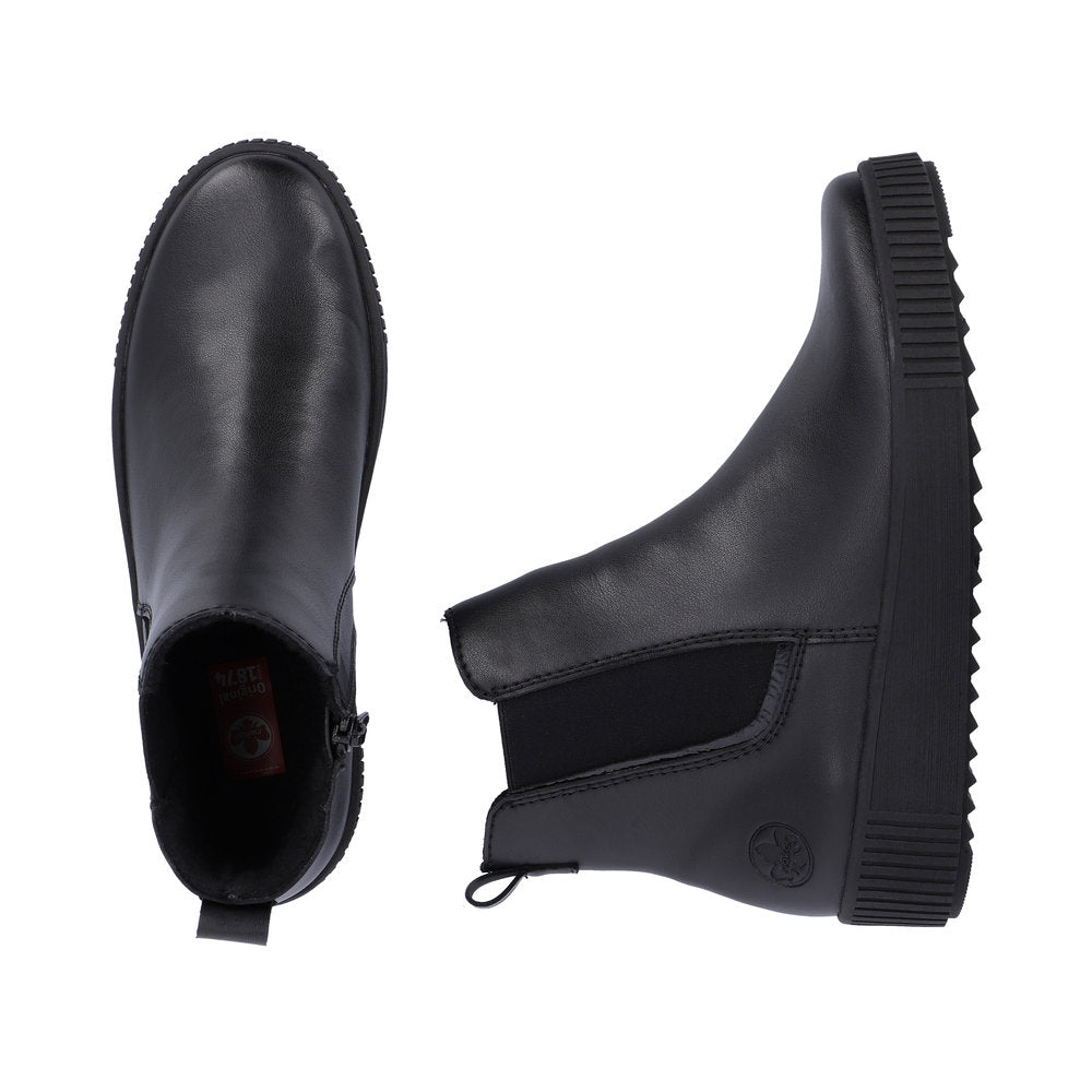 Ghete Dama Rieker Piele Naturala Riek Y6451 - Rieker - amely.ro